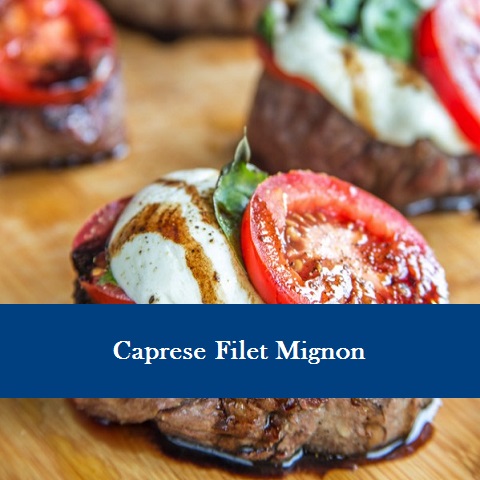 Caprese Filet Mignon