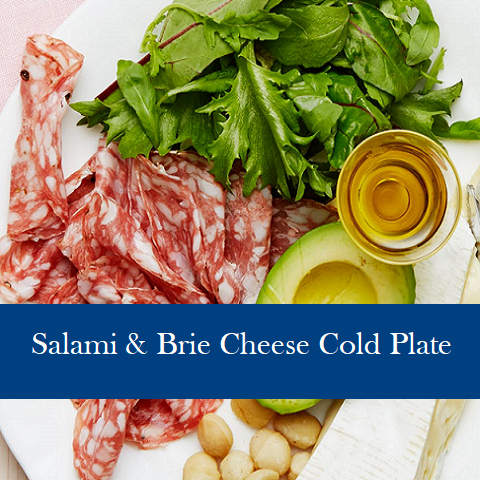 Salami & Brie Cheese Cold Plate