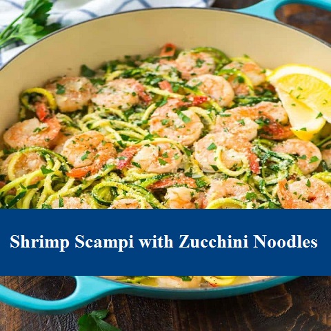 Shrimp Scampi with Zucchini Noodles