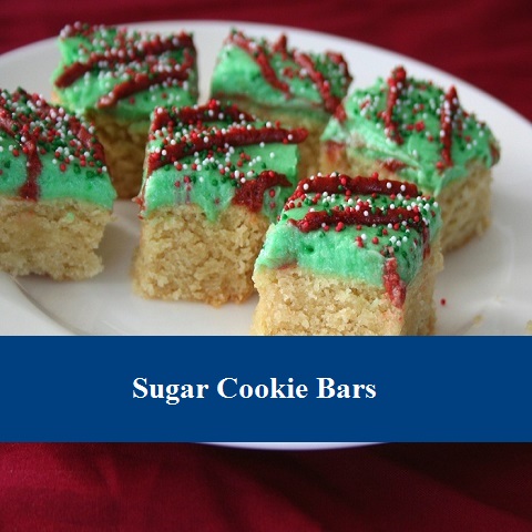 Sugar Cookie Bars