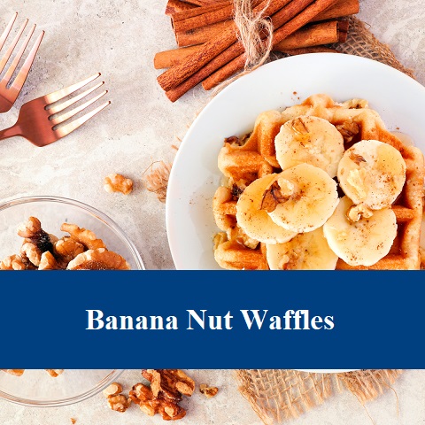 Banana Nut Chaffles