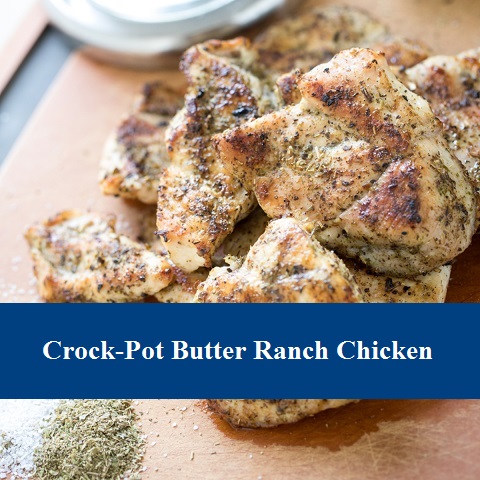 Crockpot Butter Ranch Chicken