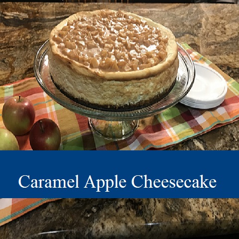 Caramel Apple Cheesecake