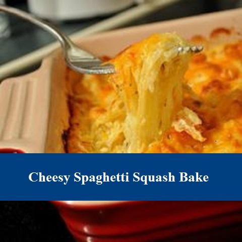 Cheesy Spaghetti Squash Bake