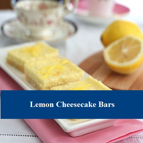 Lemon Cheesecake Bars