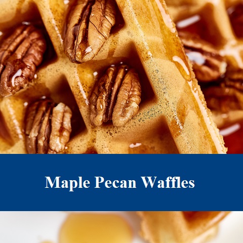 Maple Pecan Chaffles