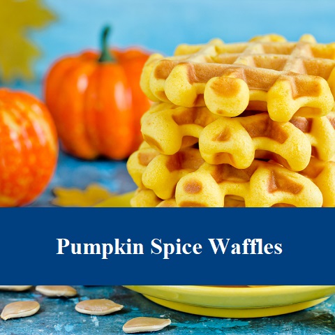 Pumpkin Spice Chaffles