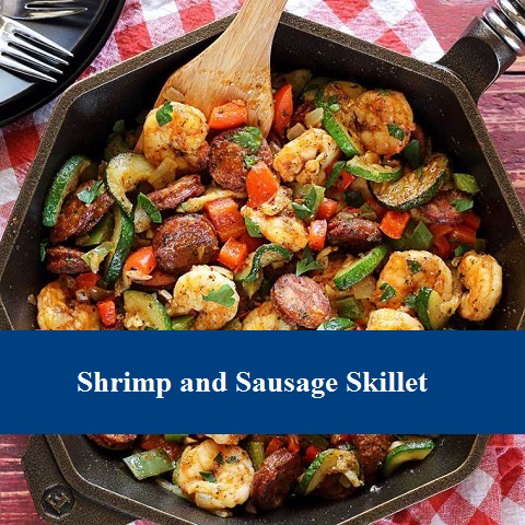 Shrimp & Sausage Skillet